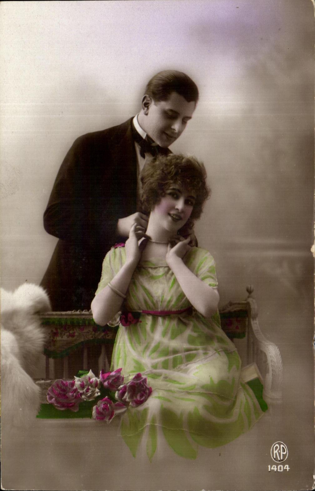CPA Fantaisie Femme 