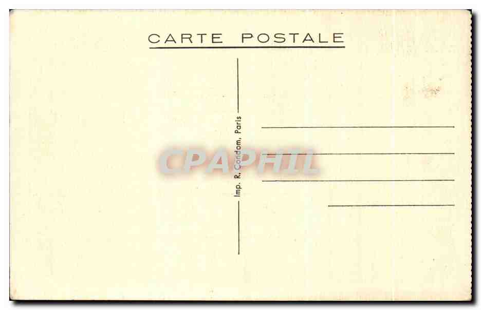 CPA paysage au bord de l'eau — Rückseite