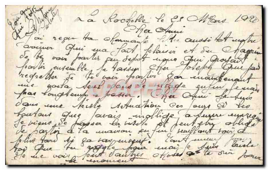 CPA Fantaisie Enfant — Rückseite