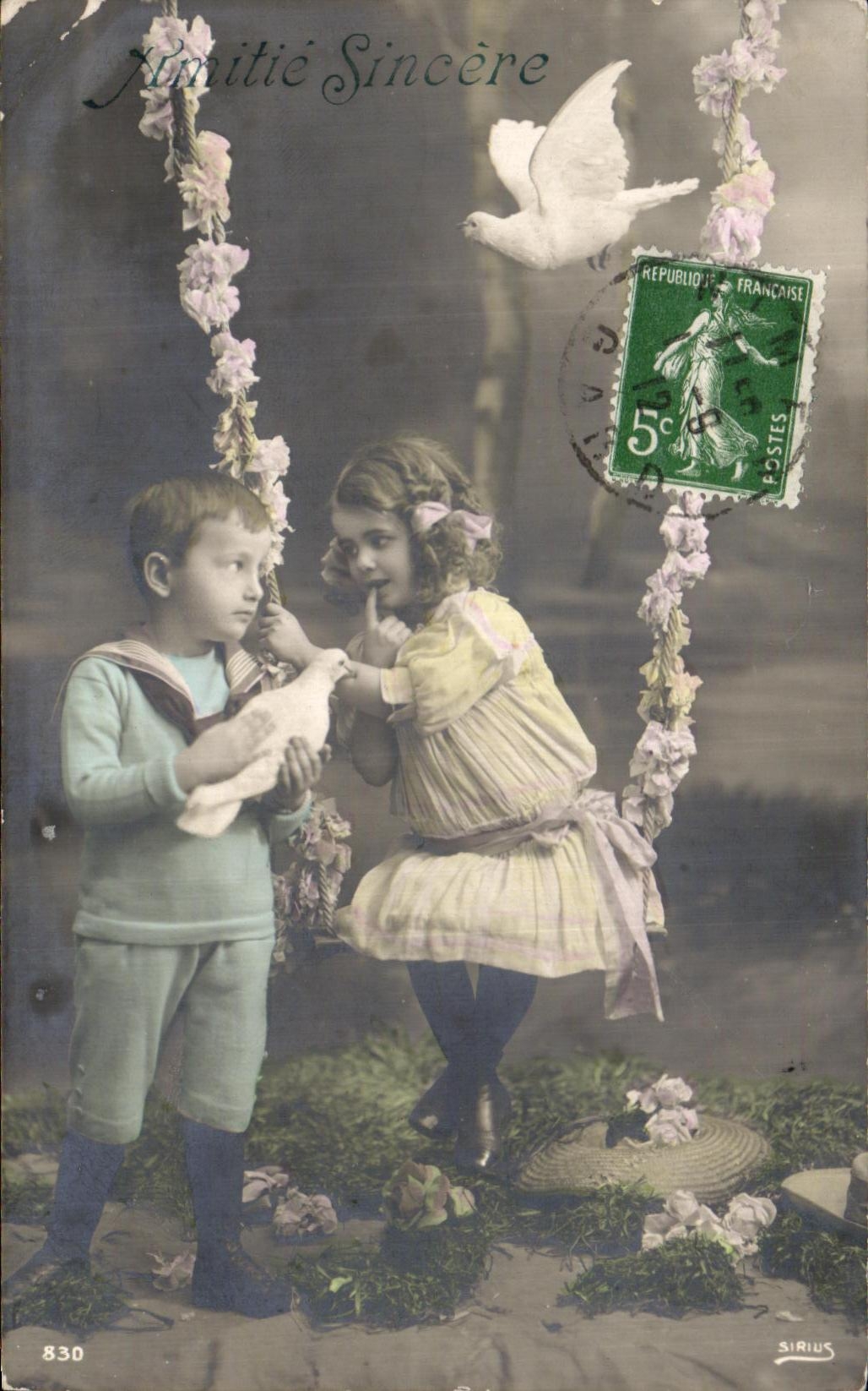 CPA Fantaisie Enfants Colombes