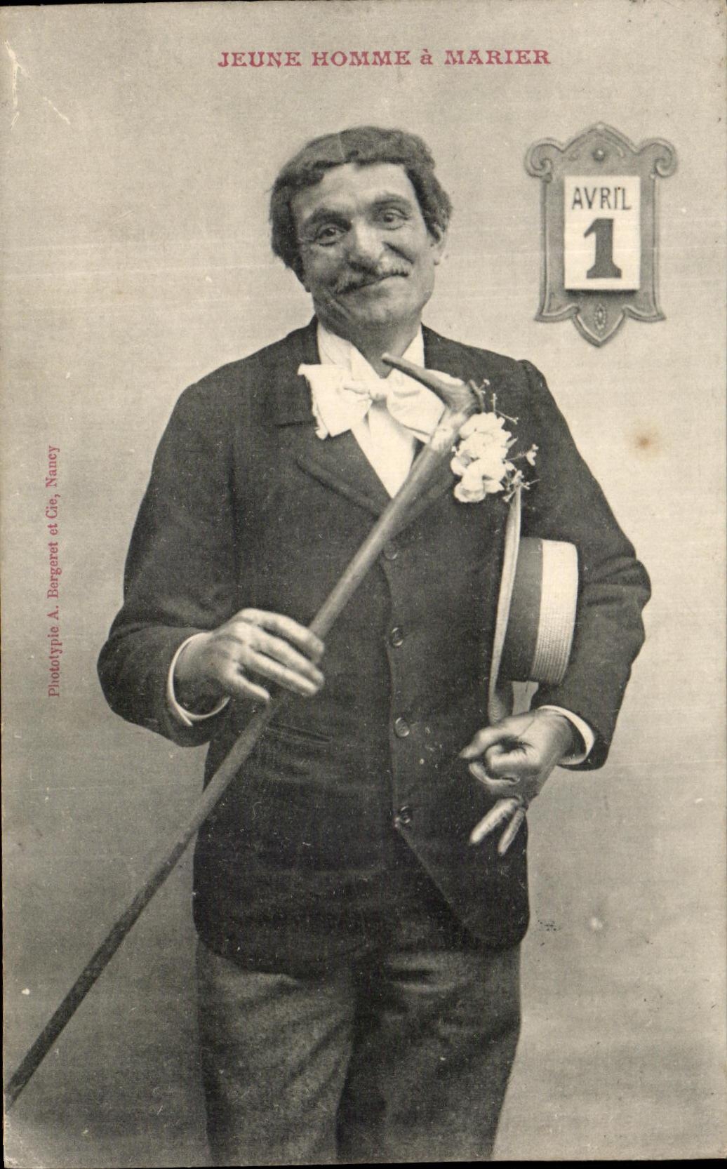 Jeune homme à marier — avril 1 — Phototypie A. Bergeret et Cie, Nancy