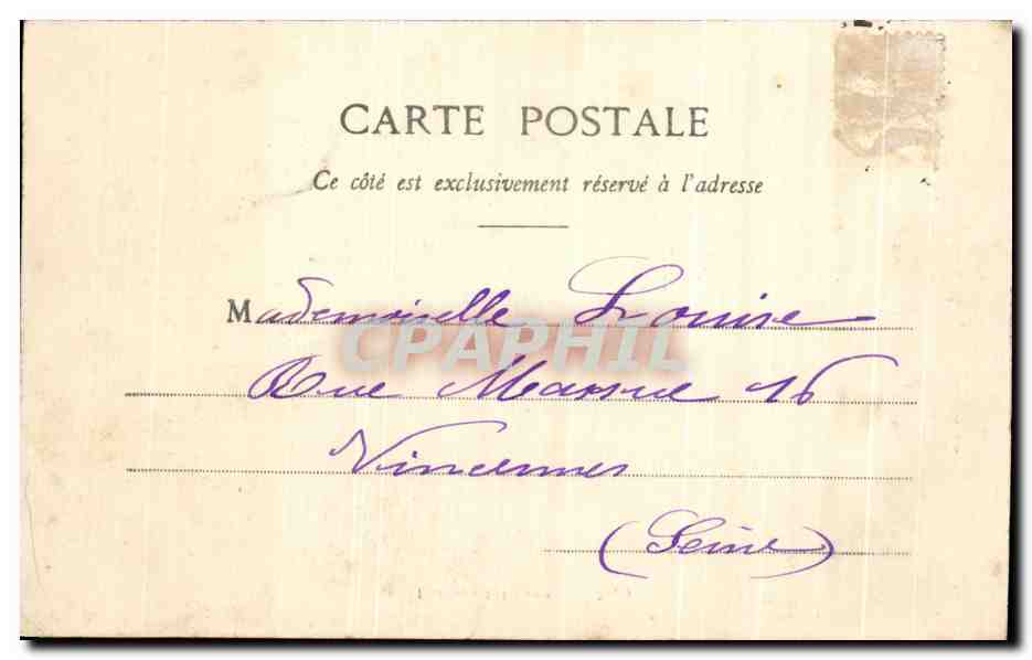 Jeune homme à marier — avril 1 — Phototypie A. Bergeret et Cie, Nancy — Verso