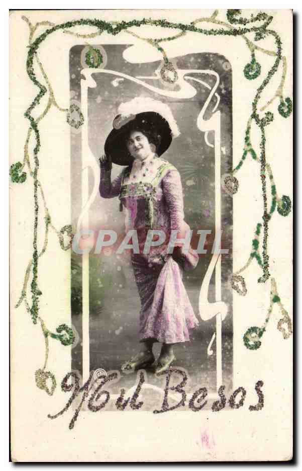 CPA Fantaisie Femme 