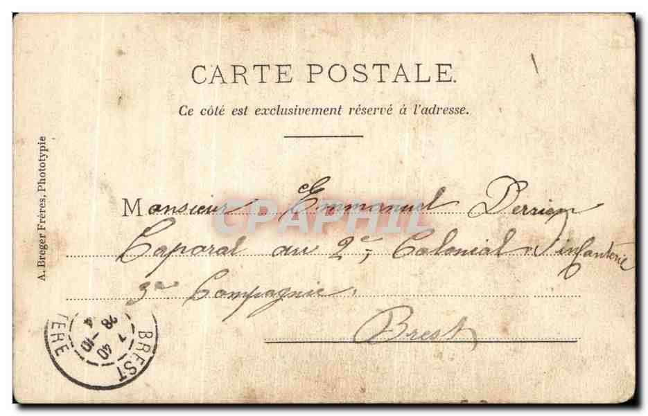 CPA Fantaisie Femme Mlle Merindol Odean Theatre — Rückseite