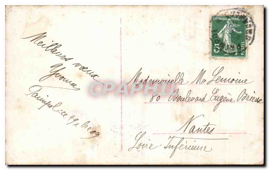 CPA Fantaisie Enfant  — Rückseite