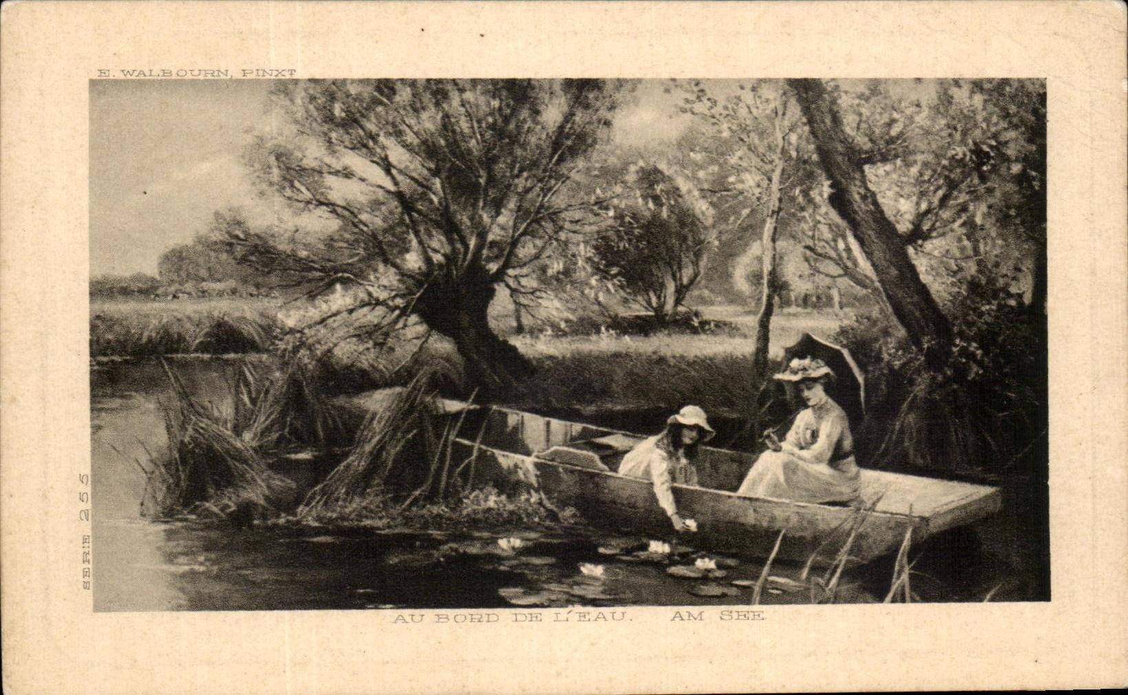 CPA Fantaisie Au bord de l'eau 