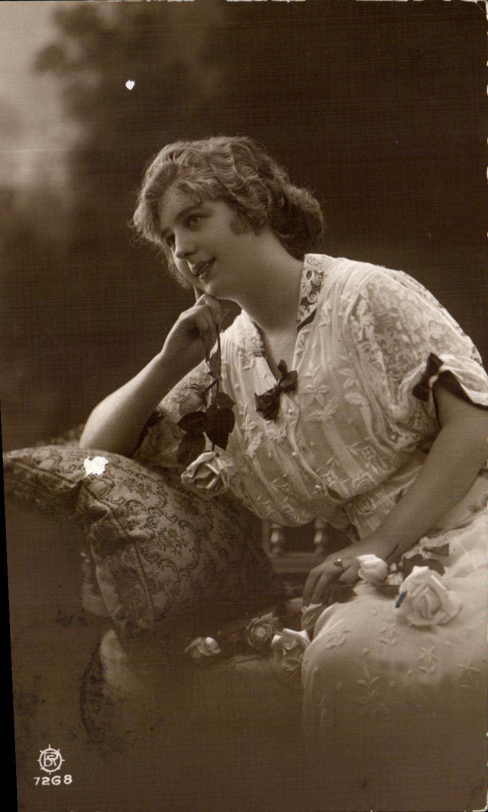 CPA Fantaisie Femme 