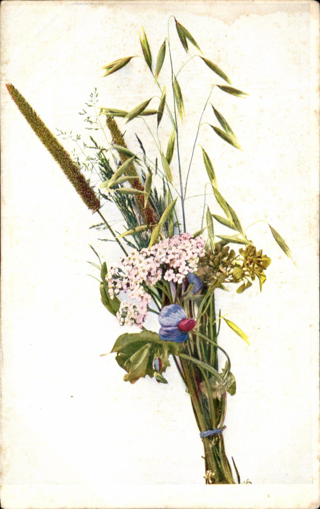 CPA Fantaisie Fleurs