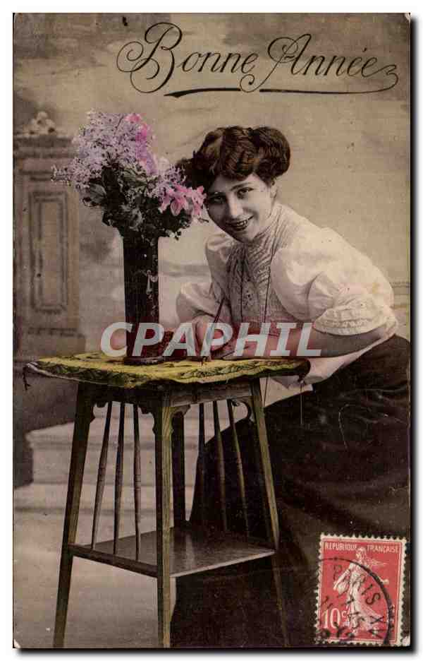 CPA Fantaisie Femme 