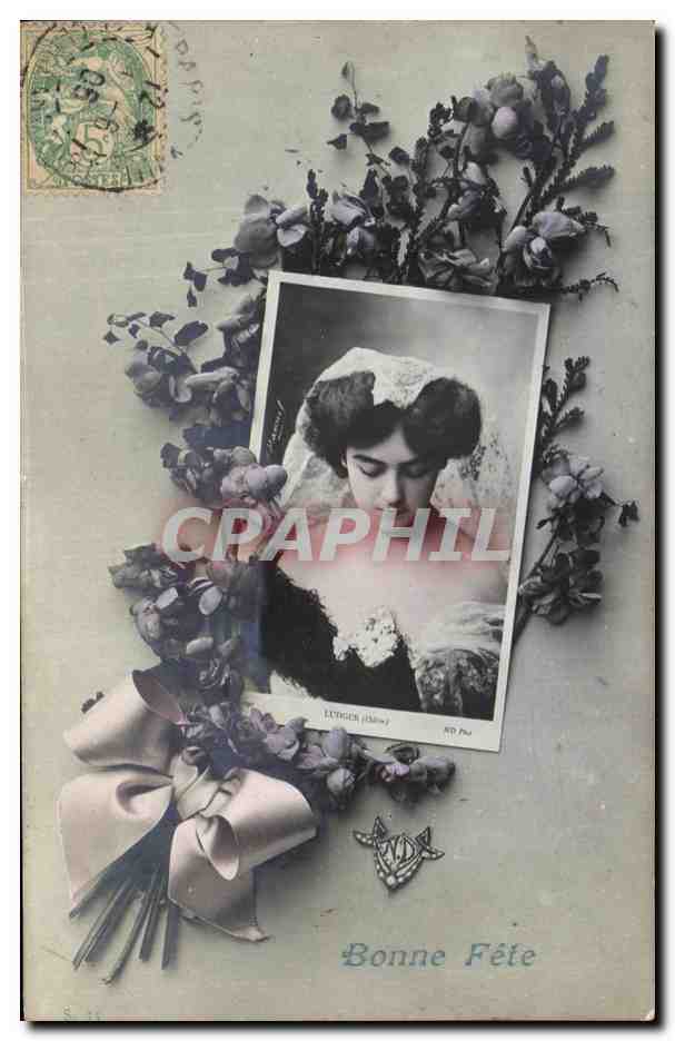 CPA Fantaisie Femme 