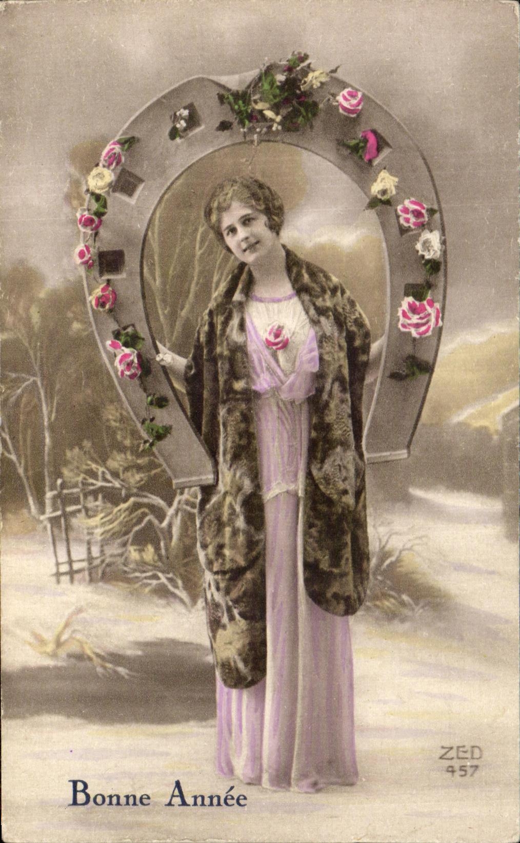 CPA Fantaisie Femme 