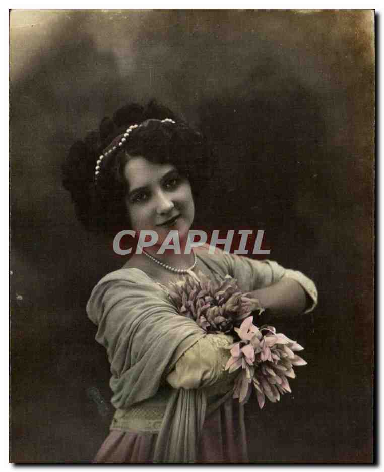 CPA Fantaisie Femme 