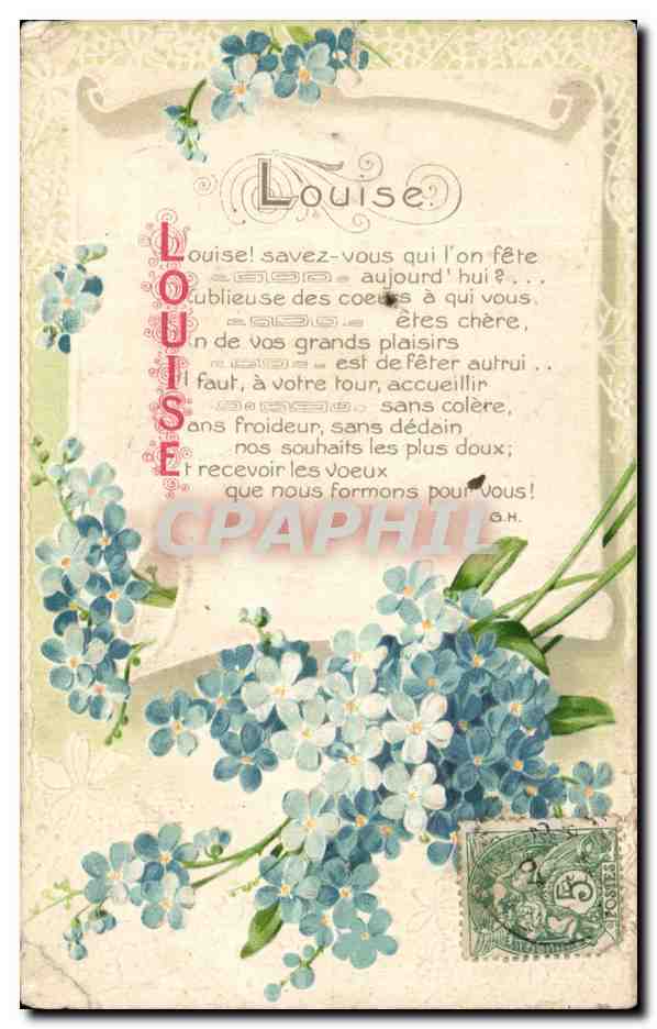 CPA Fantaisie Fleurs 