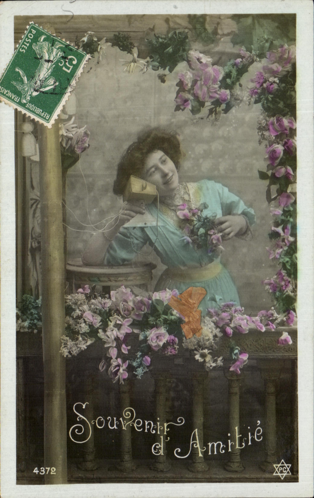 CPA Fantaisie Femme 