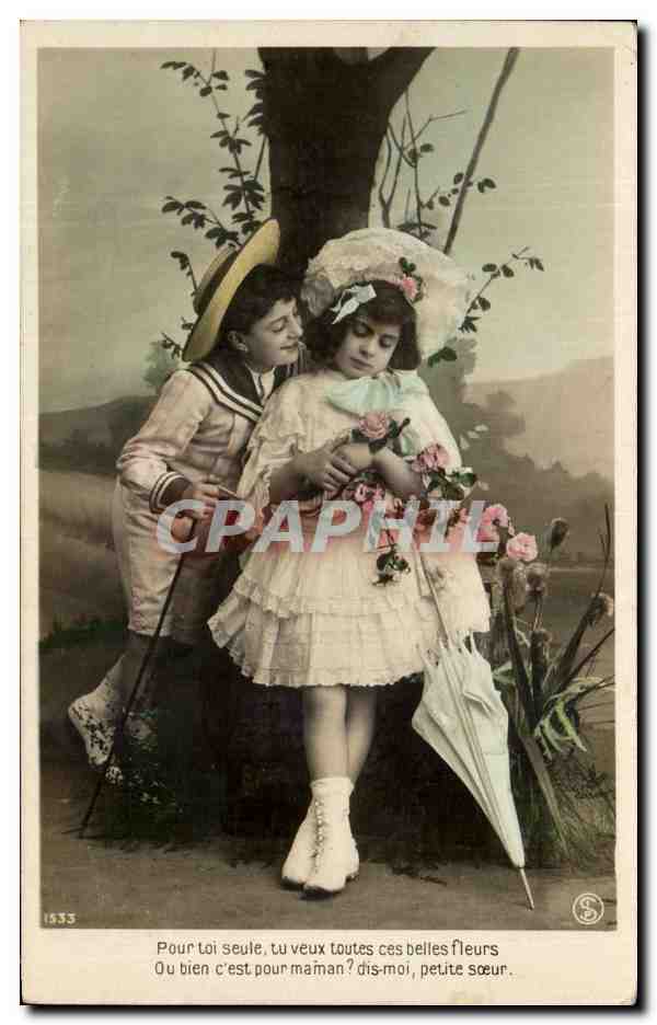 CPA Fantaisie Enfants