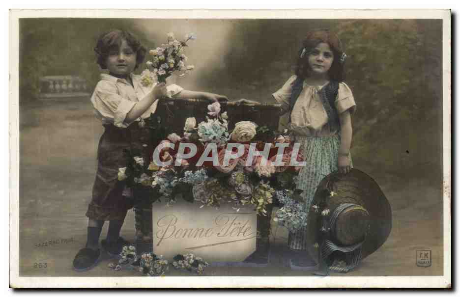 CPA Fantaisie Enfants
