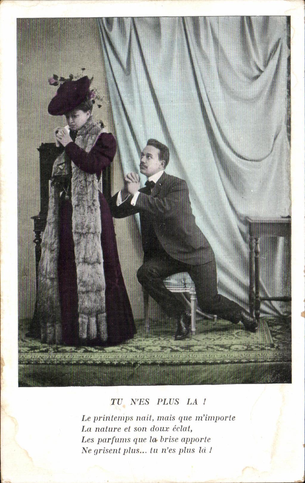CPA Fantaisie Femme 
