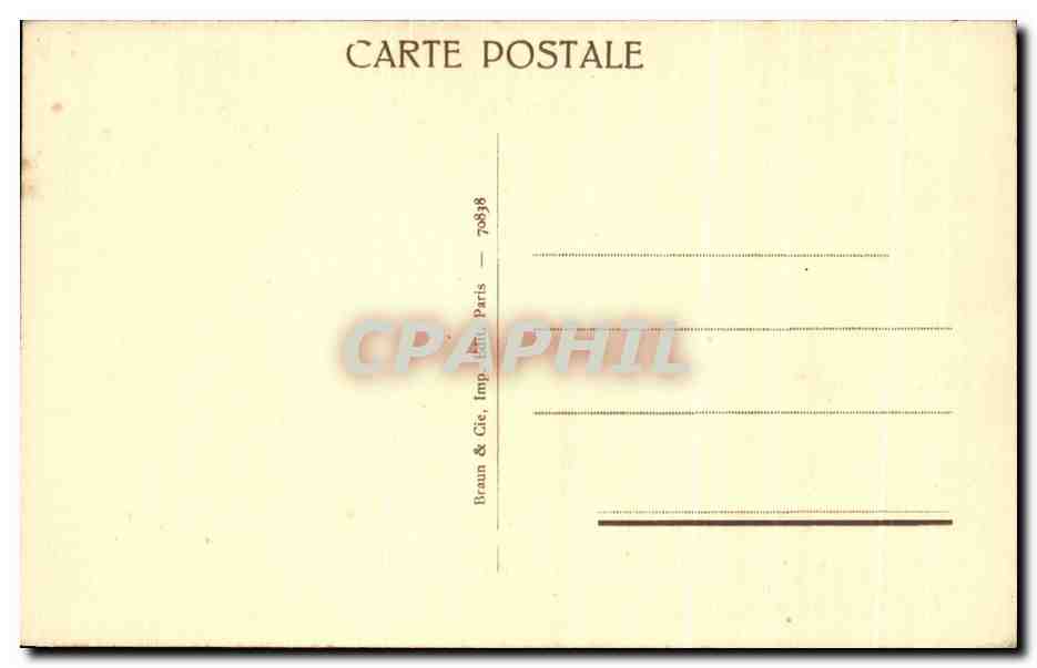CPA Fantaisie Vienne Rubens tete d'enfant  — Verso