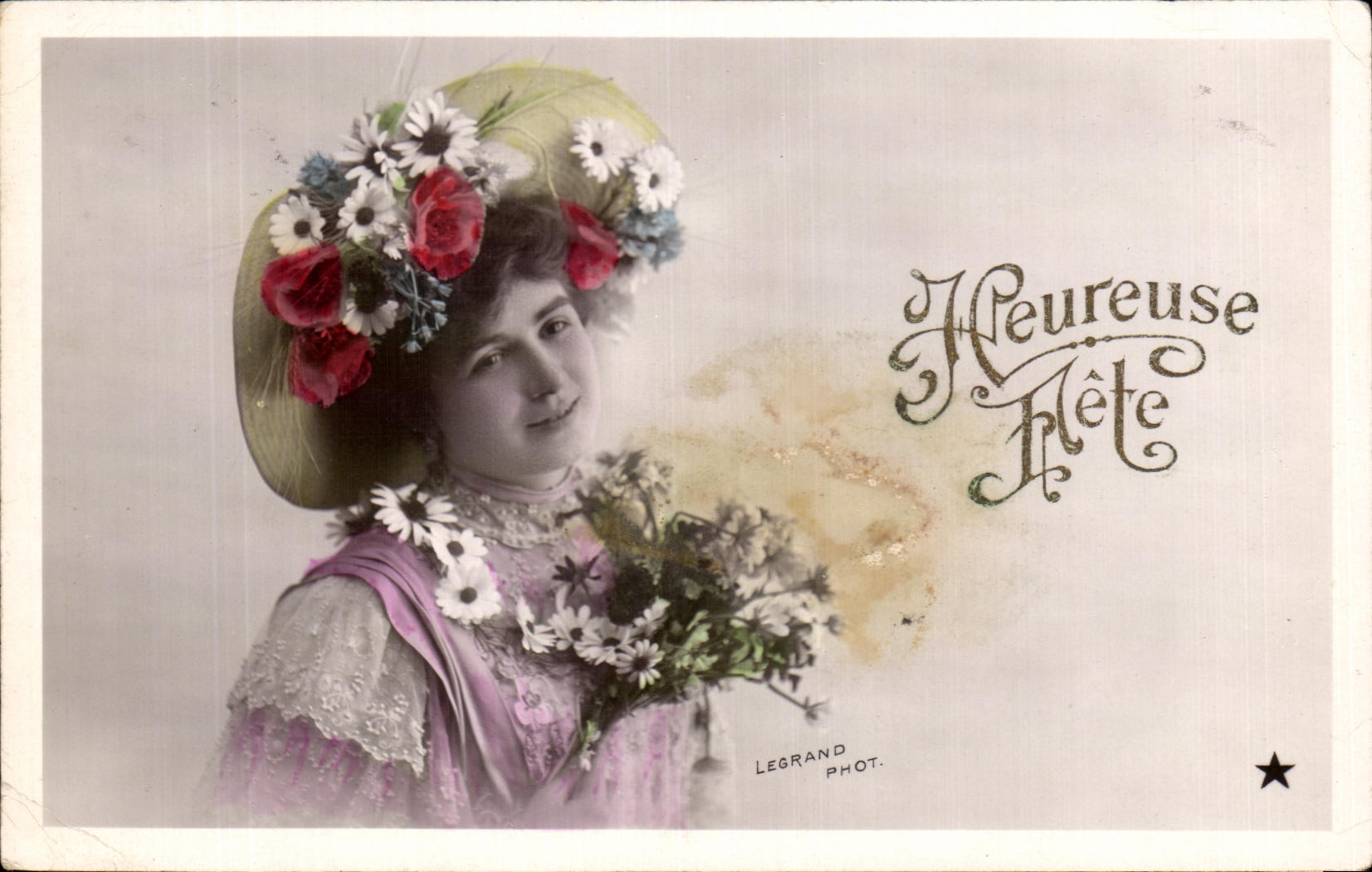 CPA Fantaisie Femme 