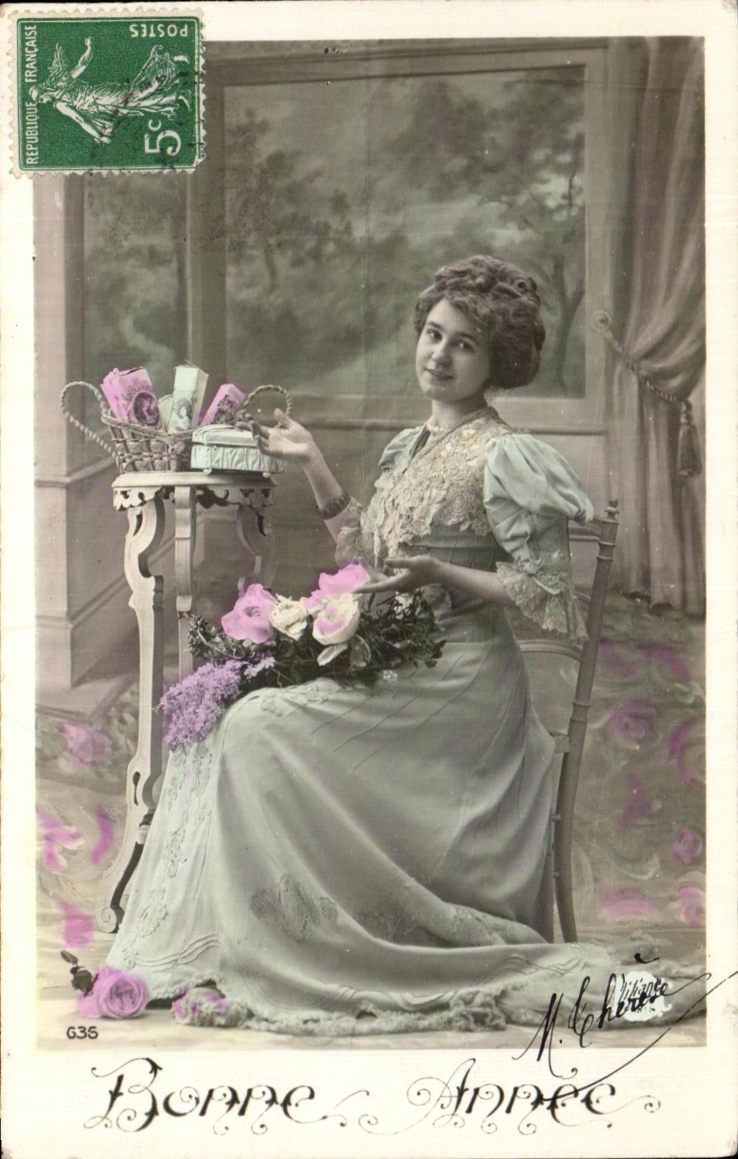 CPA Fantaisie Femme 