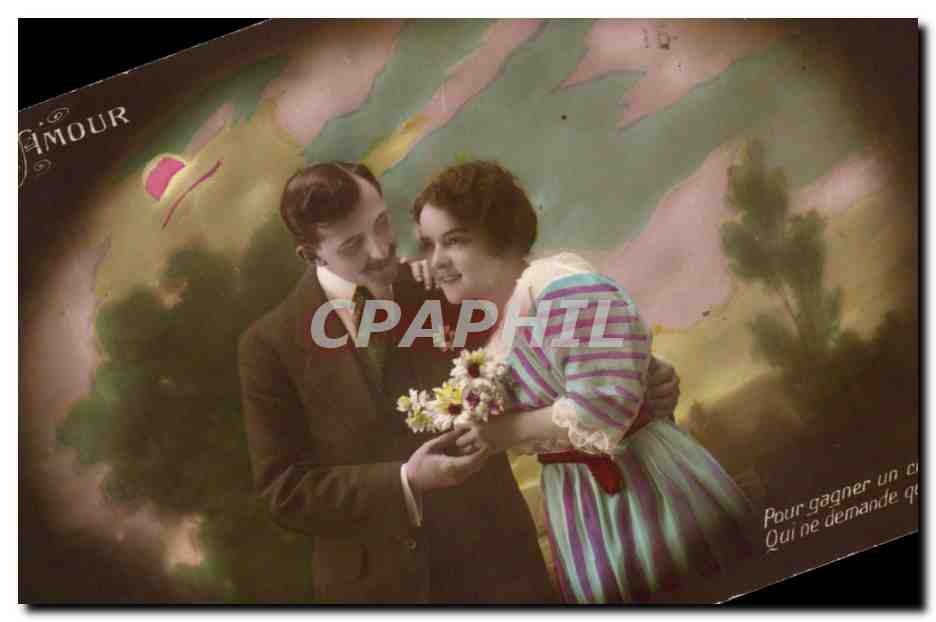 CPA Fantaisie Femme 