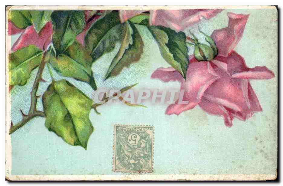 CPA Fantaisie Fleurs 
