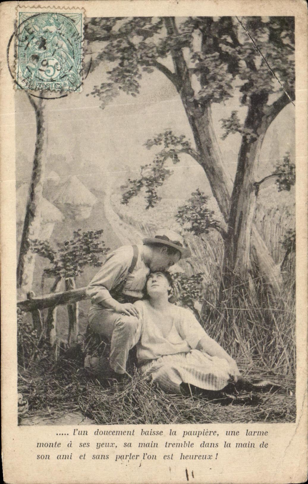 CPA Fantaisie Femme 