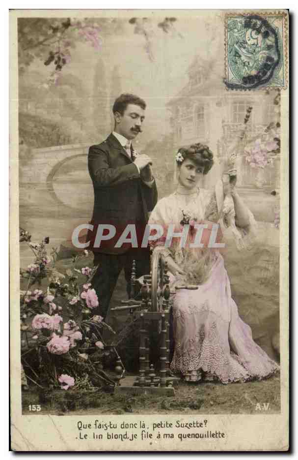 CPA Fantaisie Femme 