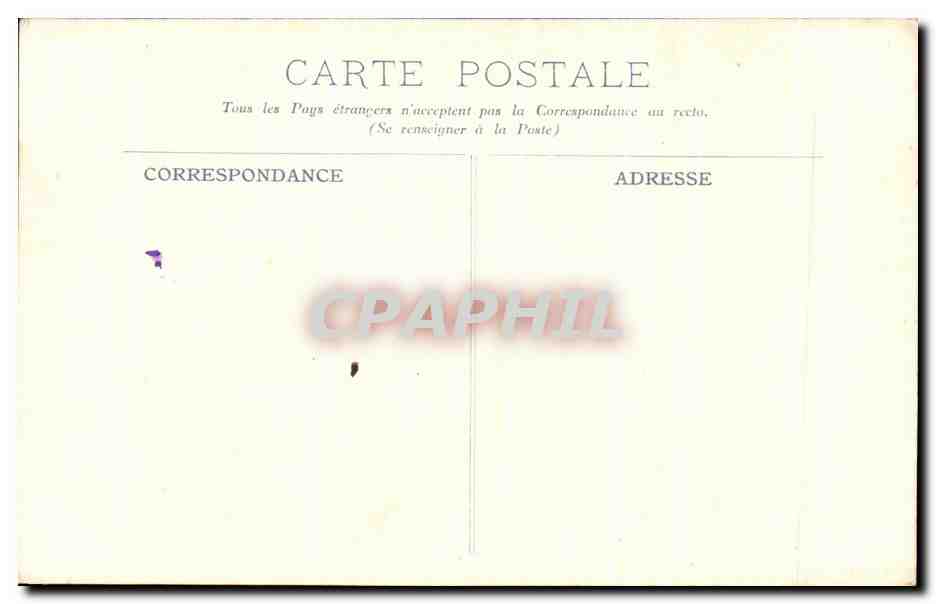 CPA Fantaisie Musee du Luxembourg Jean Veber La petite princesse Nains  — Rückseite