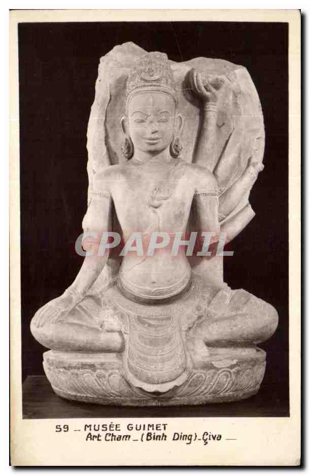 CPA Musee Guimet paris Art Chem Binh Ding Civa