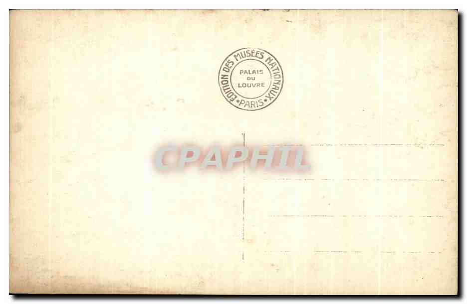 CPA Musee Guimet paris Art Chem Binh Ding Civa — Verso