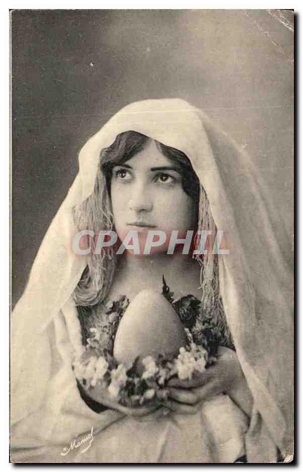 CPA Fantaisie Femme 