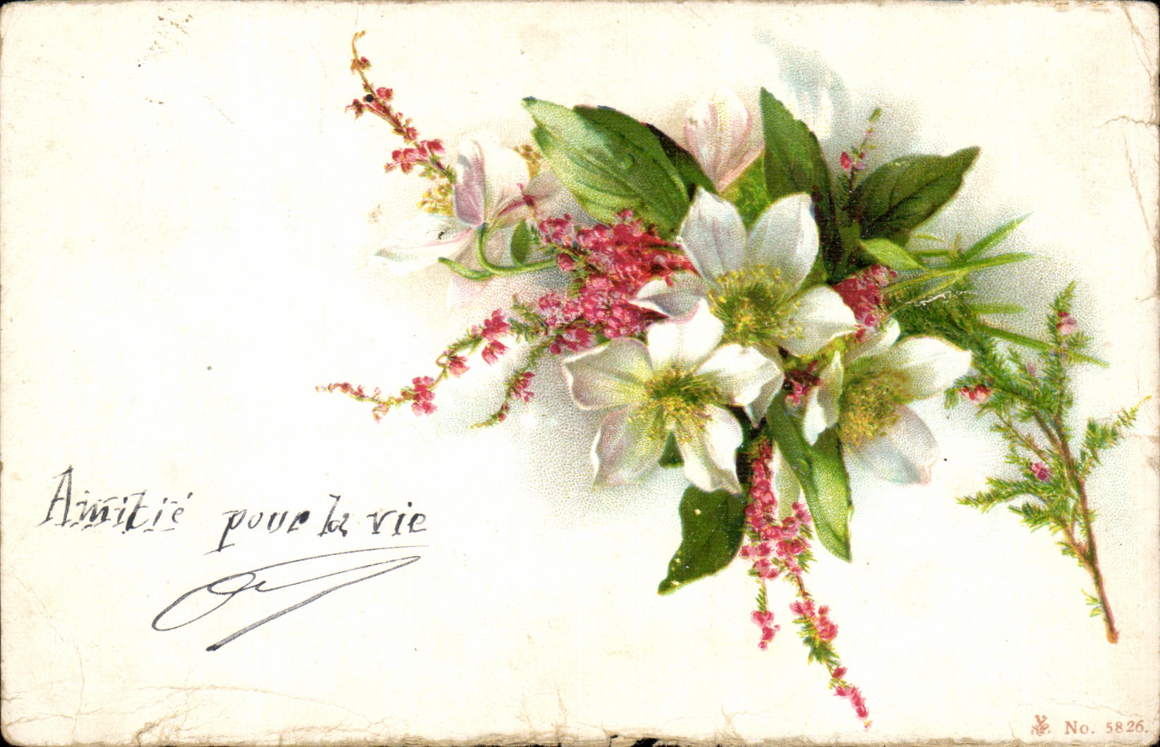 CPA Fantaisie Fleurs 