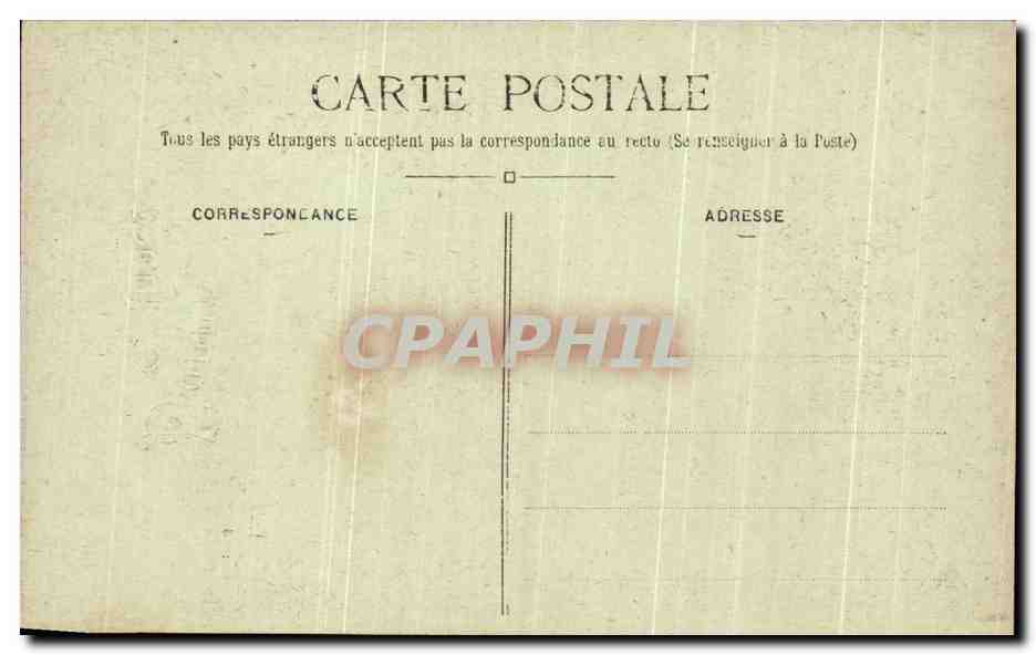CPA Fantaisie Femme Gui — Verso