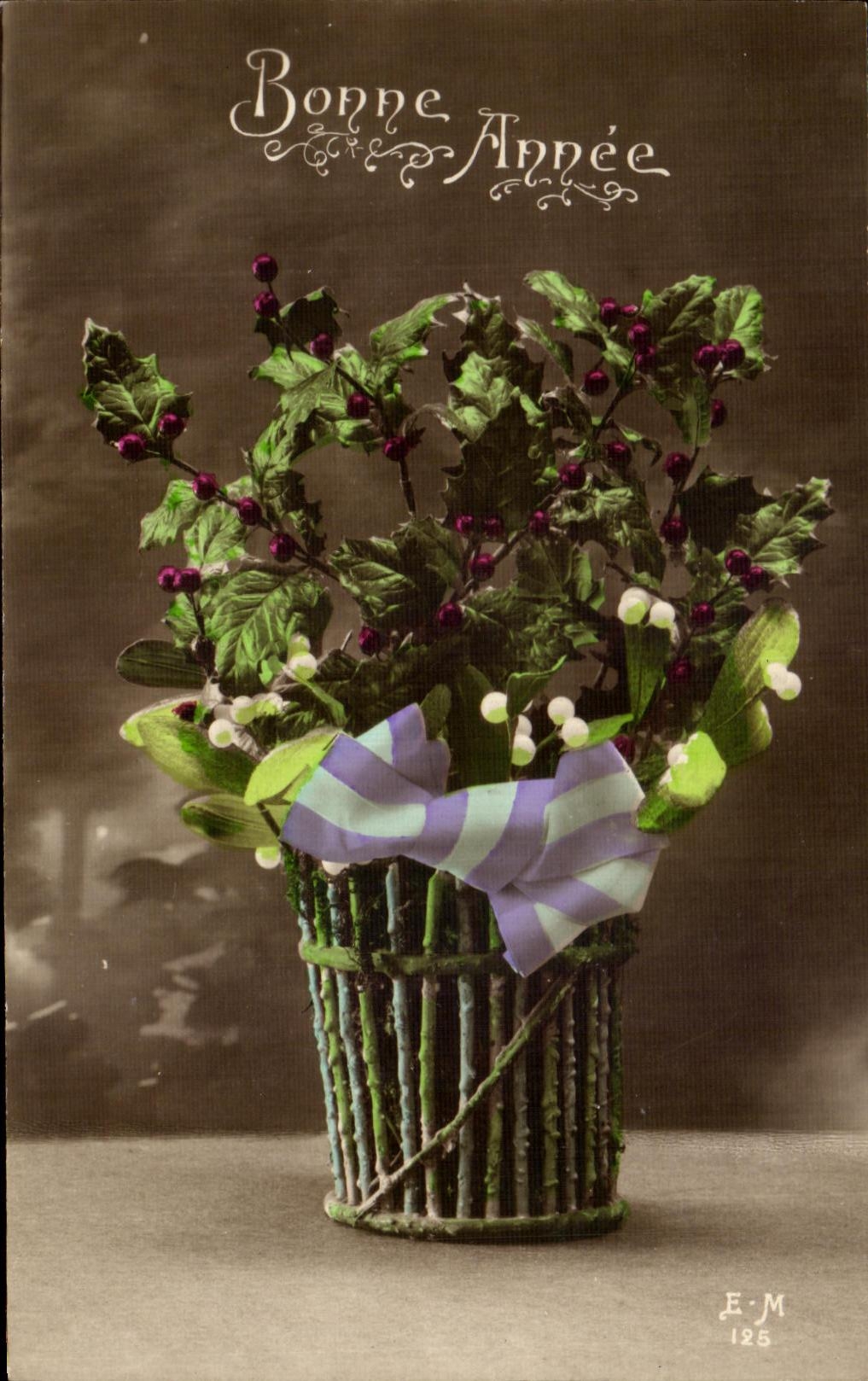 CPA Fantaisie Fleurs 