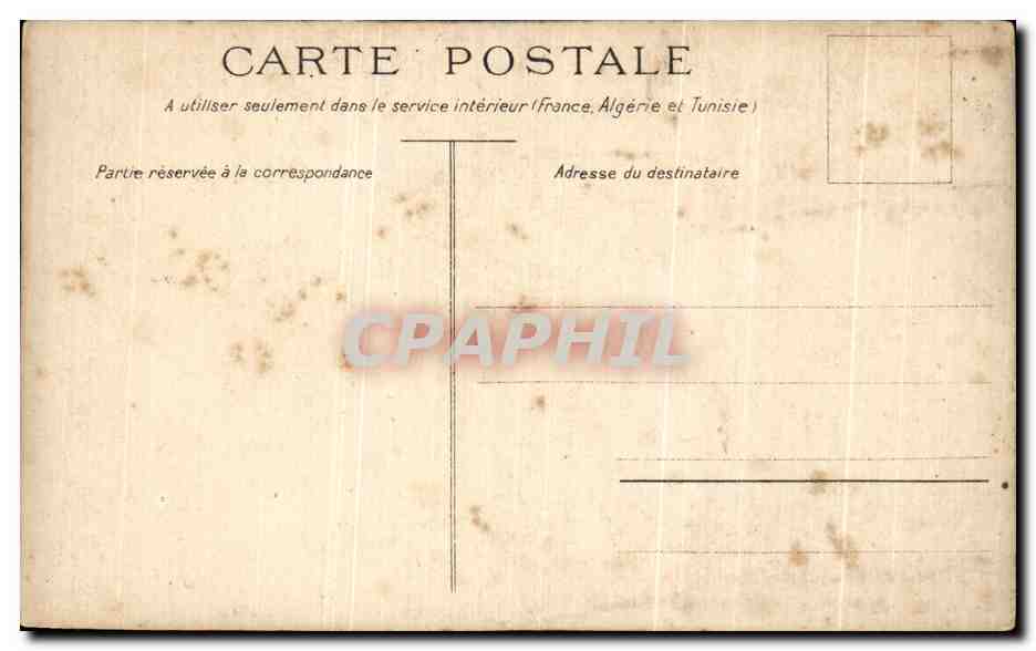 CPA Fantaisie L'ange Throvaldsen — Rückseite