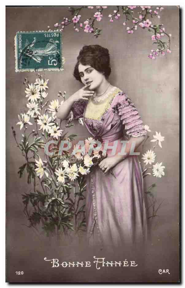 CPA Fantaisie Femme