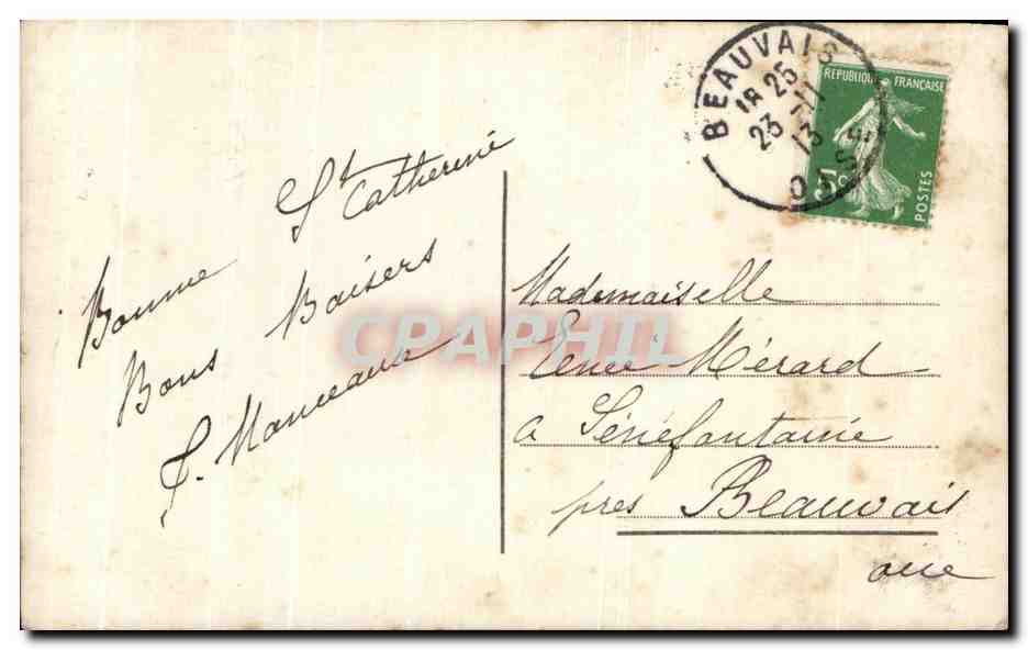 CPA Fantaisie Enfant  — Verso