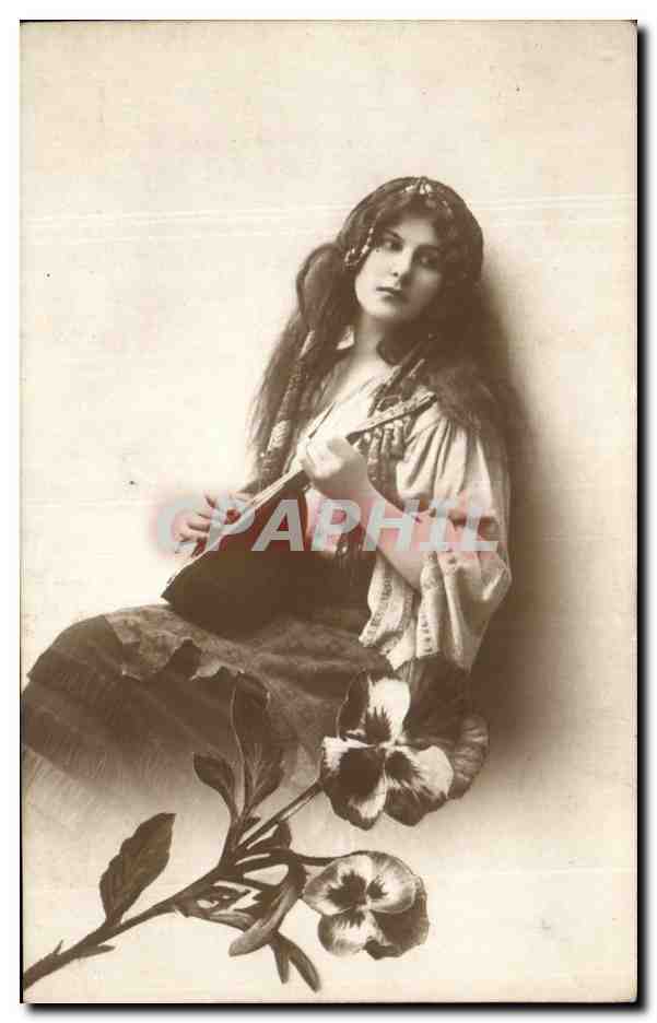 CPA Fantaisie Femme