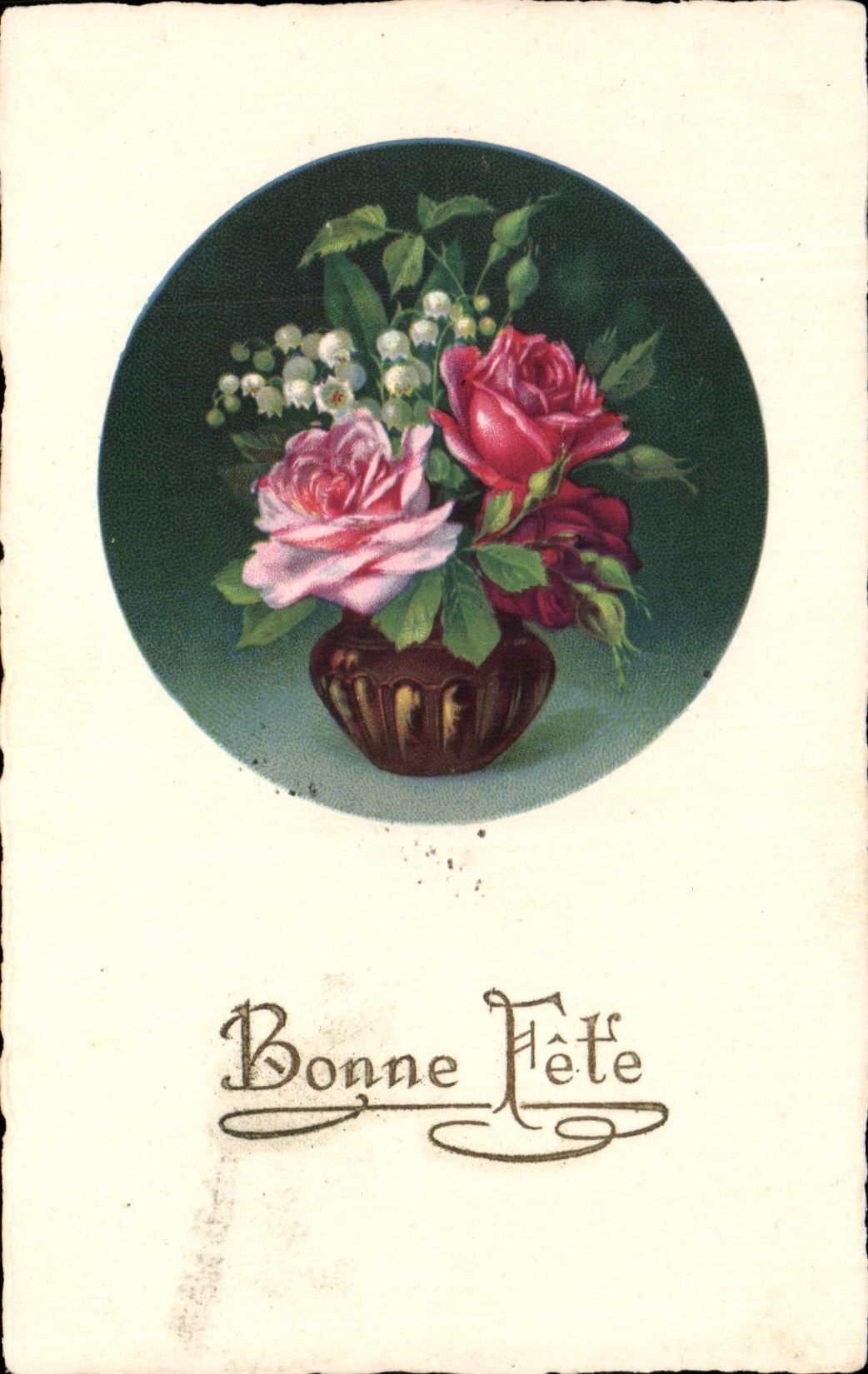 CPA Fantaisie Fleurs 