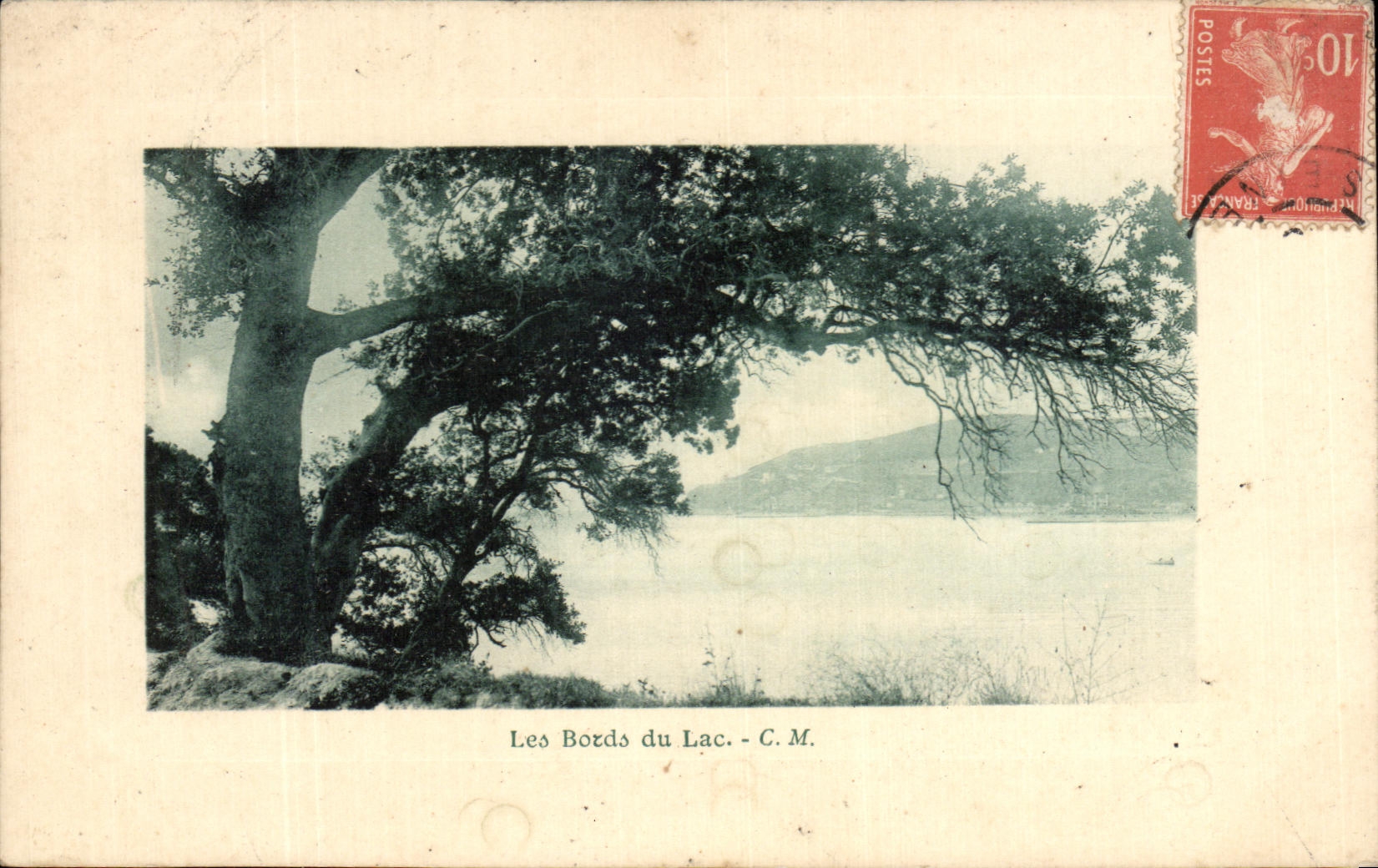 CPA Fantaisie Les bords du lac