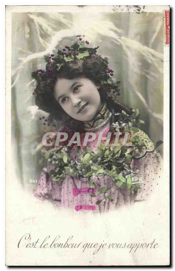 CPA Fantaisie Femme 