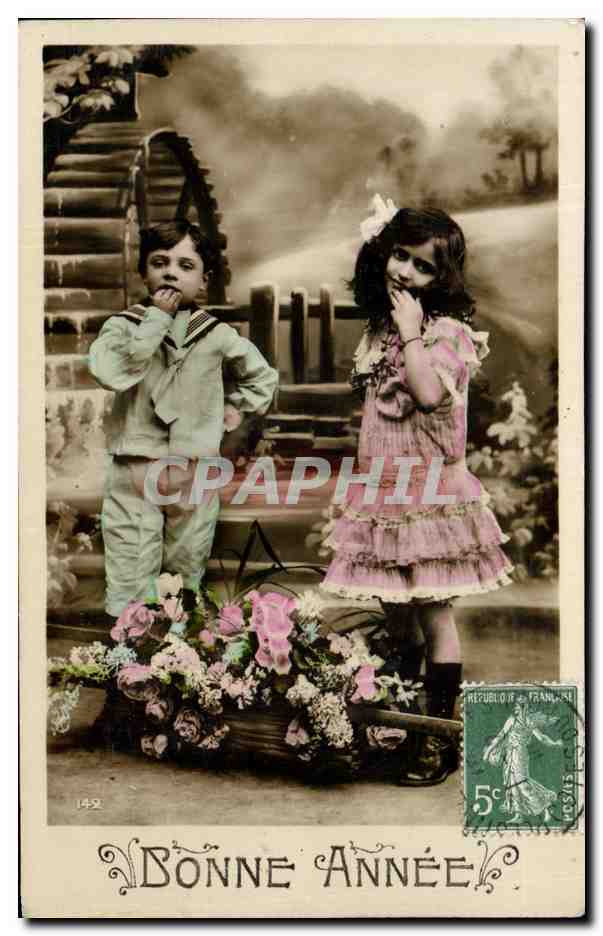 CPA Fantaisie Enfants