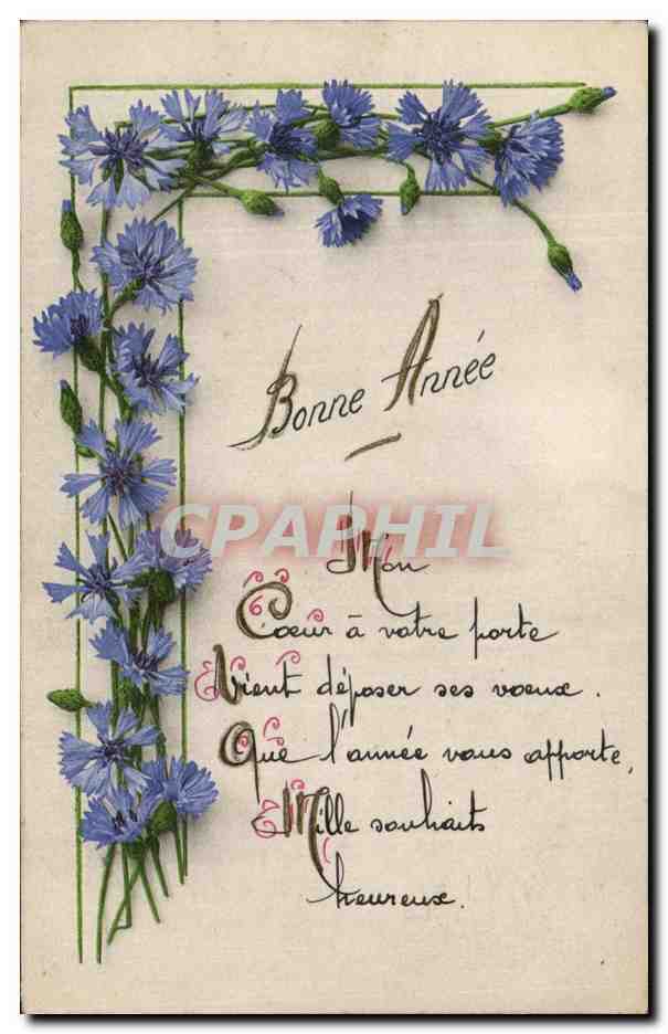 CPA Fantaisie Fleurs 