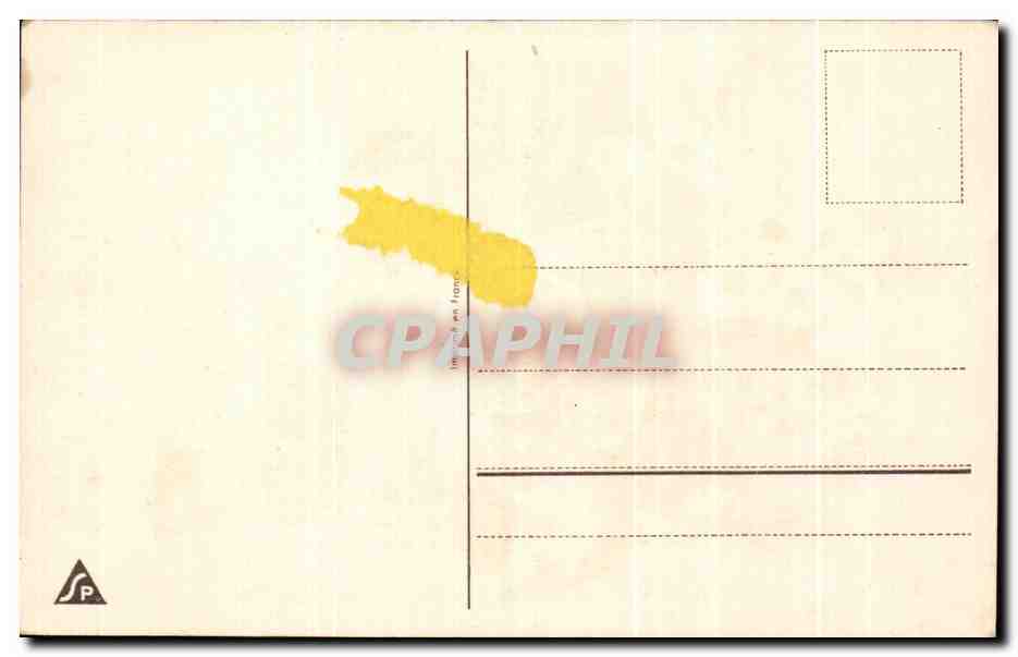 CPA Fantaisie Fleurs  — Rückseite