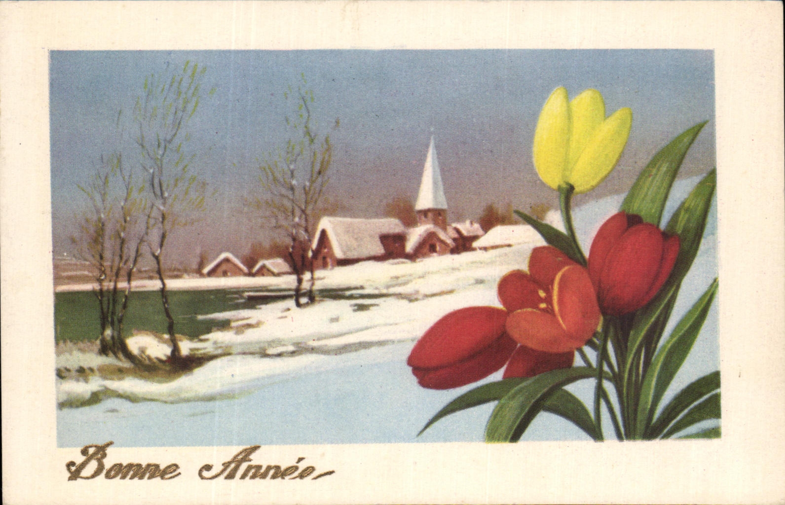 CPA Fantaisie Fleurs 