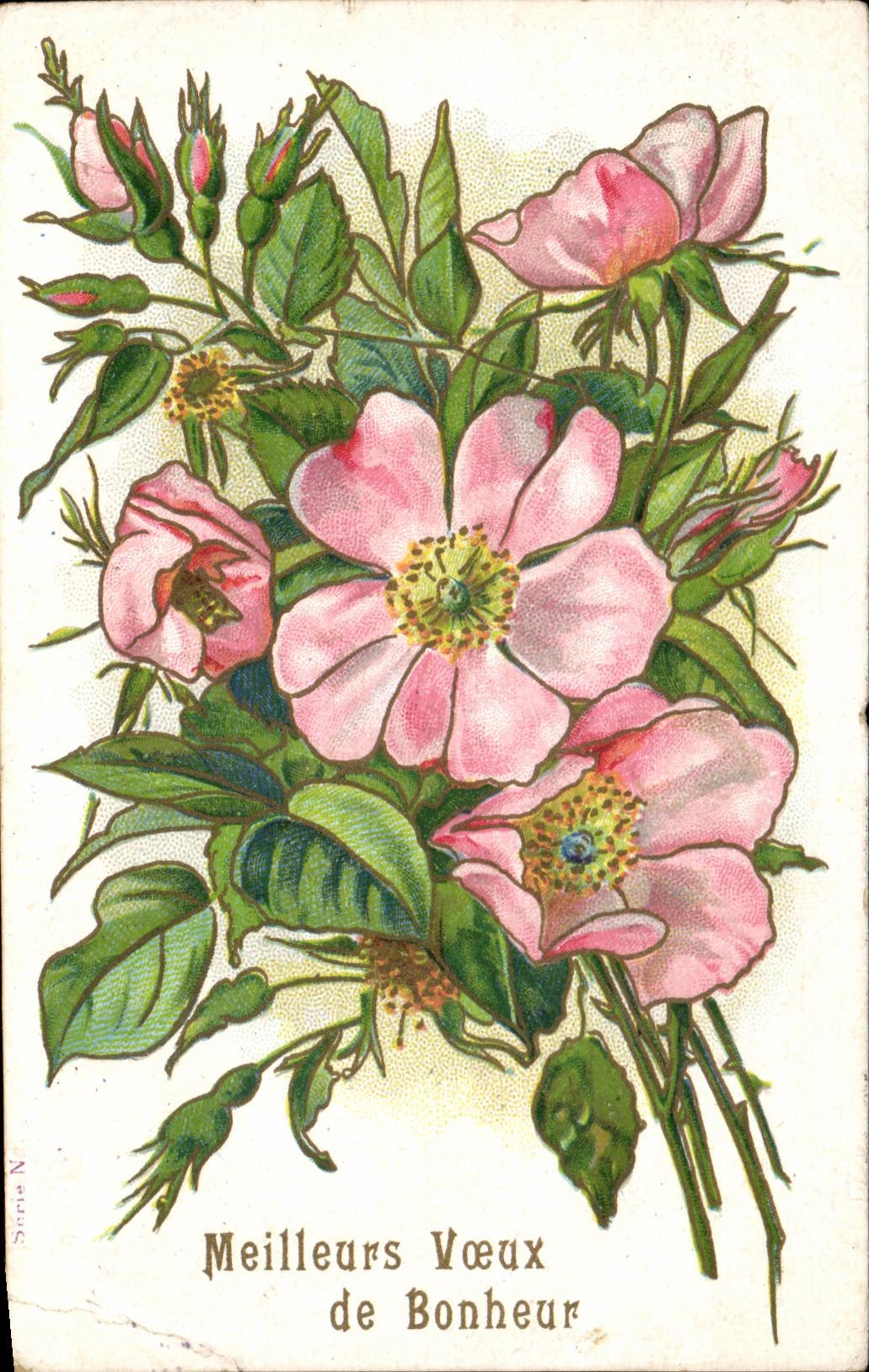 CPA Fantaisie Fleurs 