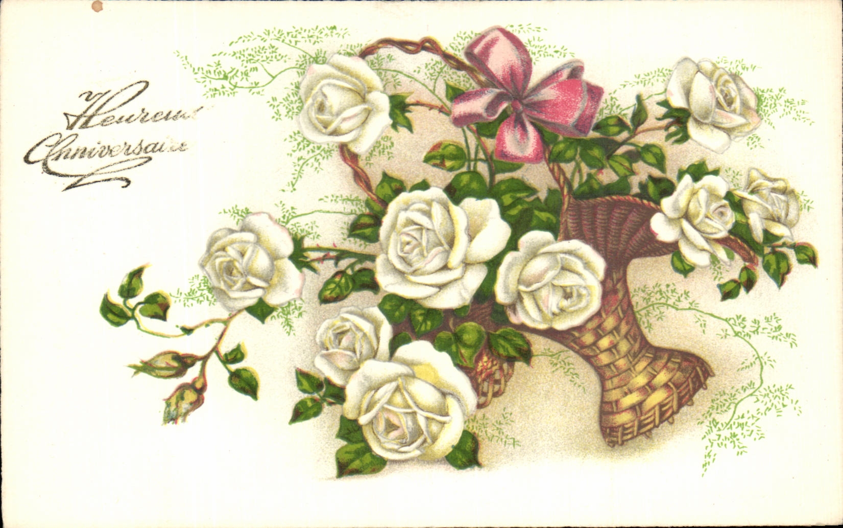 CPA Fantaisie Fleurs 