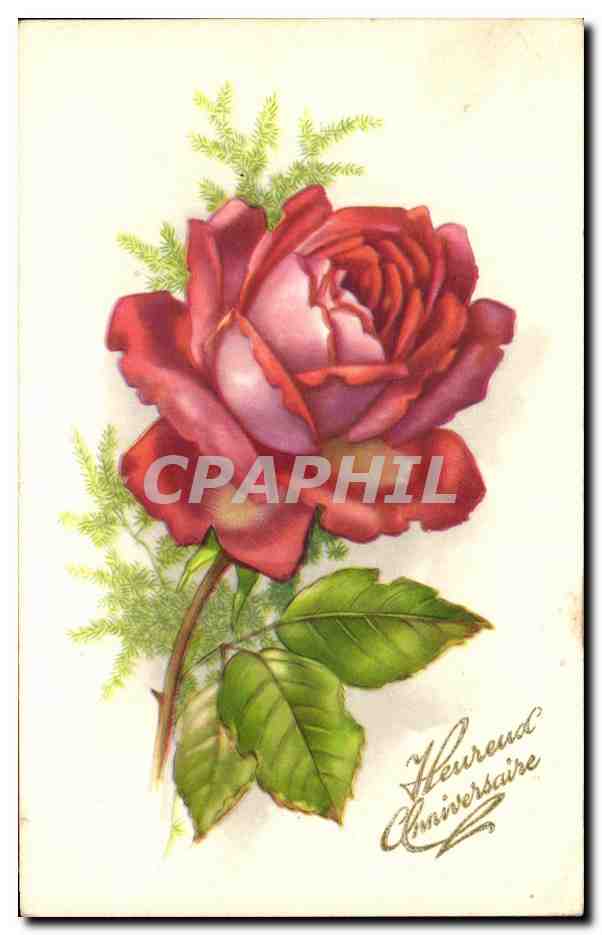 CPA Fantaisie Fleurs 