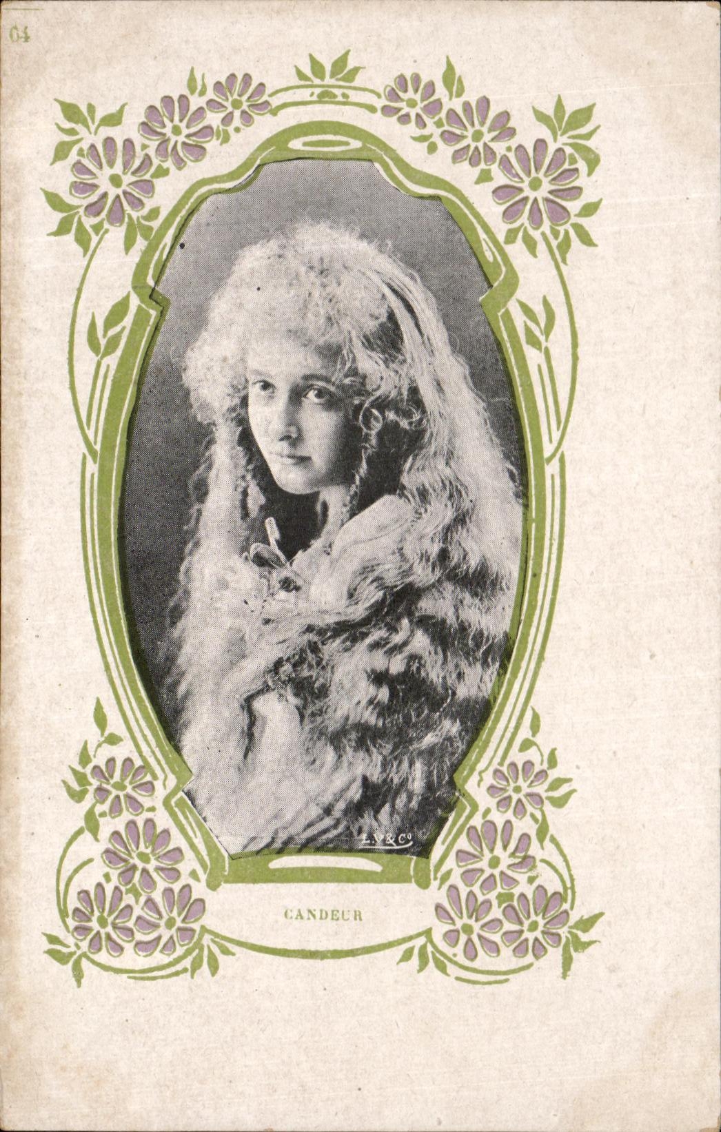 CPA Fantaisie Femme